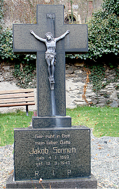 Denkmal Sonnetti in Gondorf